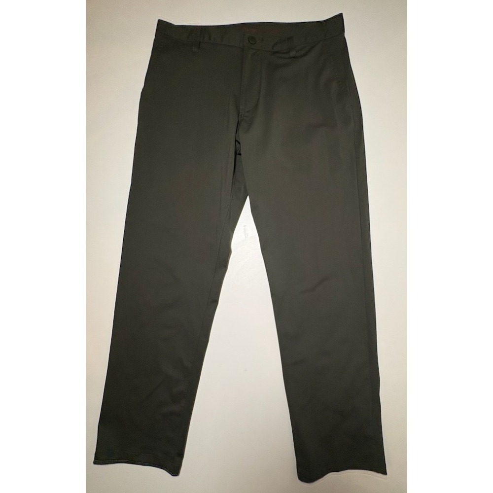RHONE Men's Performance Pants | Dark Green | Size 33